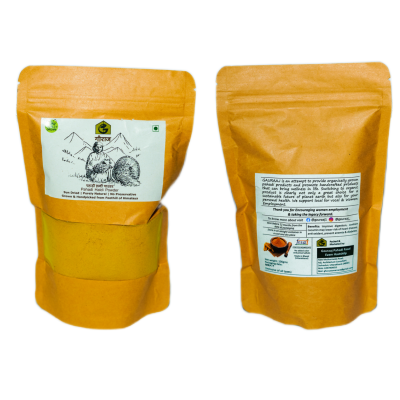 Natural Stone Grounded Cold Pressed Pahadi Turmeric Powder (500g)