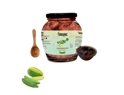 Bitter Gourd Mango Pickle from Mandasaur (350g)