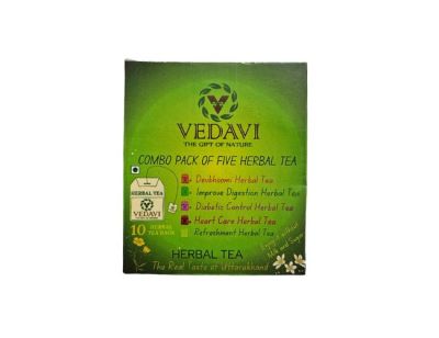 Combo Herbal Tea Bags from Dehradun (10 Tea Bags)