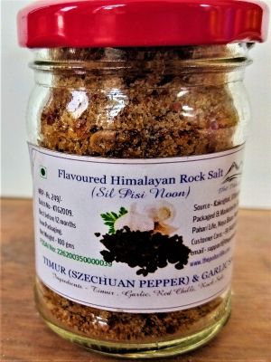 Szechuan Pepper (Timur) & Garlic Salt from Bhimtal (100gm)